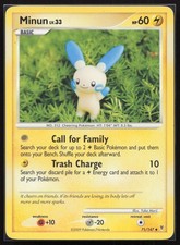 Minun Supreme Victors 71/147 Uncommon SV Clay Pokemon TCG Card LP
