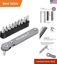 High Torque Close Quarters Screwdriver Set - 11 Tools for Ultimate Convenience