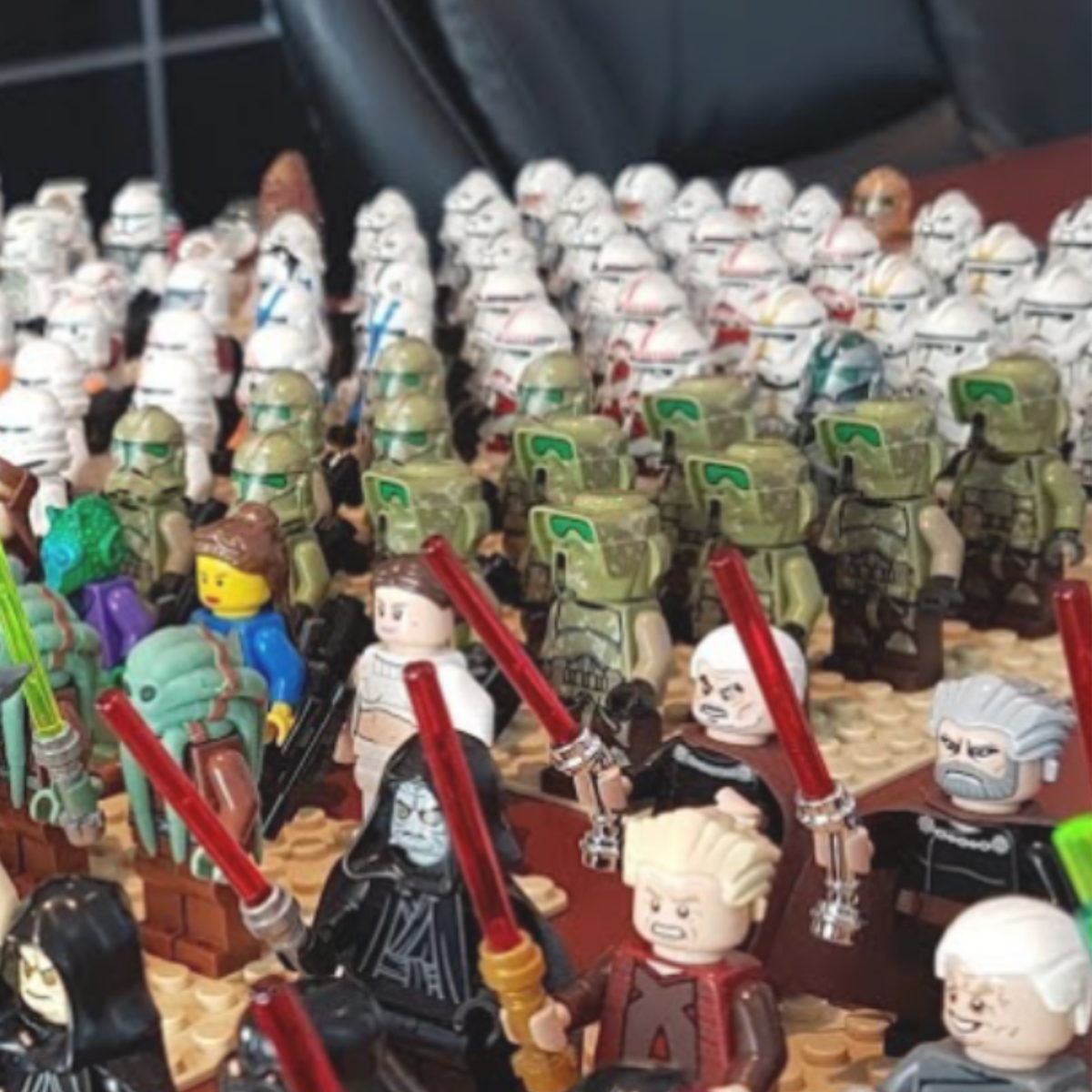 2X Clone Wars Minifigure Lot Clone Trooper Count Dooku Minifig