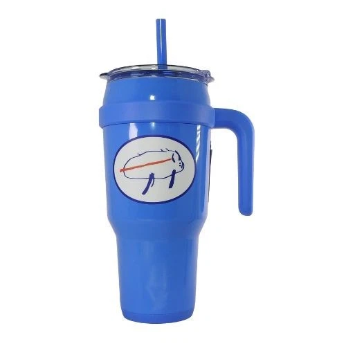 Buffalo Football Potato Logo 40oz Stainless Steel Double Wall Travel Mug - Image 2 of 3