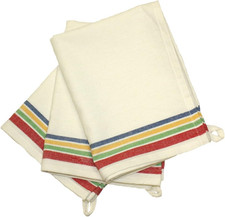 Aunt Martha'S 18-Inch by 28-Inch Package of 3 Vintage Dish Towels,Cotton, Multi