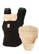 Ergobaby Original Bundle of Joy Baby BABY CARRIER  INFANT INSERT , BLACK