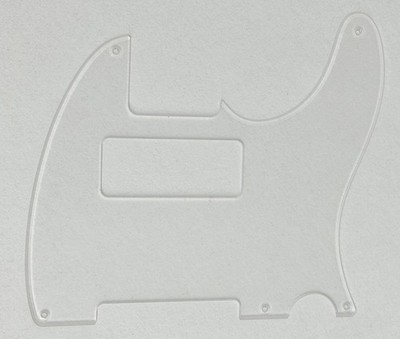 Pick Fender Telecaster 5-hole P90 Style Guitar Pickguard 1 Ply Clear Transparent