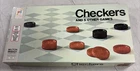 Milton Bradley Vintage Checkers And 5 Other Games Excellent Condition 1970