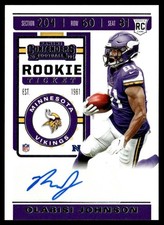 2019 Panini Contenders - Olabisi Johnson Rookie Auto Minnesota Vikings #270
