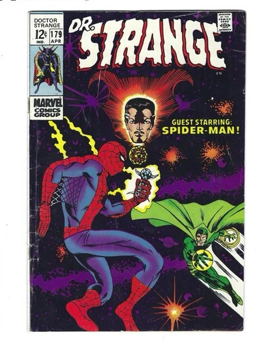 Doctor Strange #179 1969 FN/FN+ or better! Amazing Spider-Man! Combine Ship