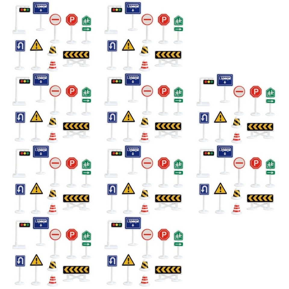 Traffic Road Signs Toy Set For Kids ABS Plastic Assorted Colors EBay UK traffic-road-signs-toy-set-for-kids-abs-plastic-assorted-colors-ebay-uk