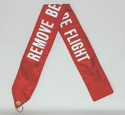 AeroPhoenix Nylon Remove Before Flight Banner - 31'' x 3''