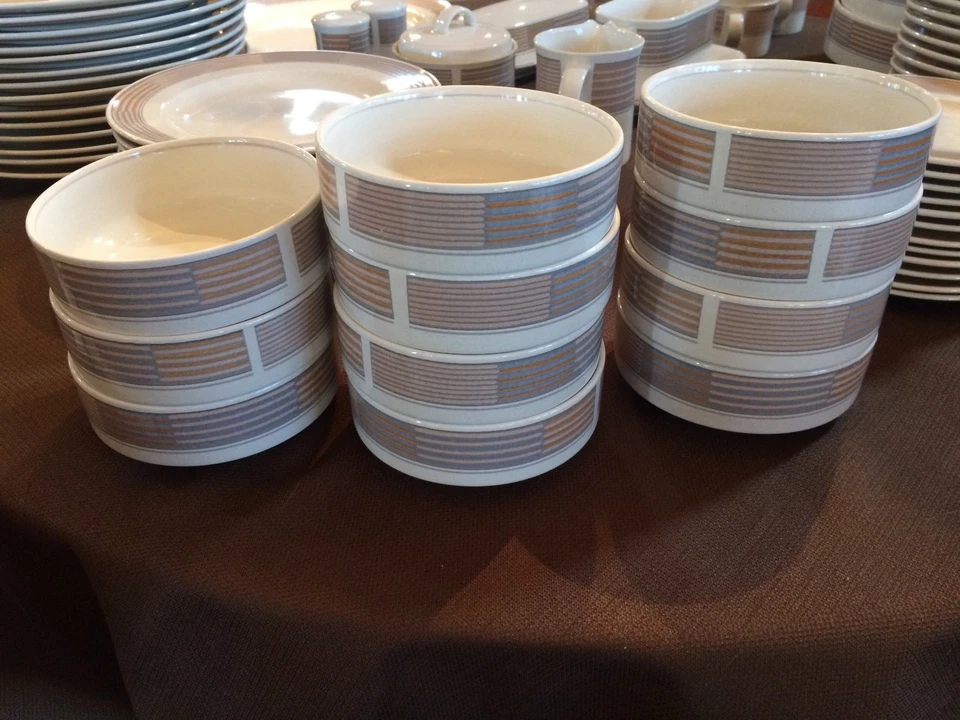 Mikasa "TRACINGS" China Vintage 1978-79 ~ 72 Various Pieces - Image 4 of 4