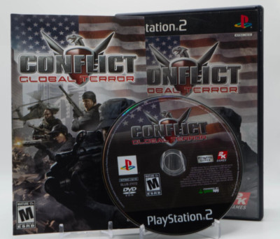 Conflict: Global Terror (Sony PlayStation 2, 2005) CIB