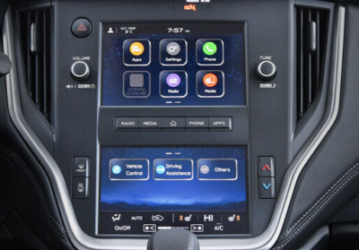 2022 2023 Subaru Wrx Radio Display Dual Screen Carplay Android