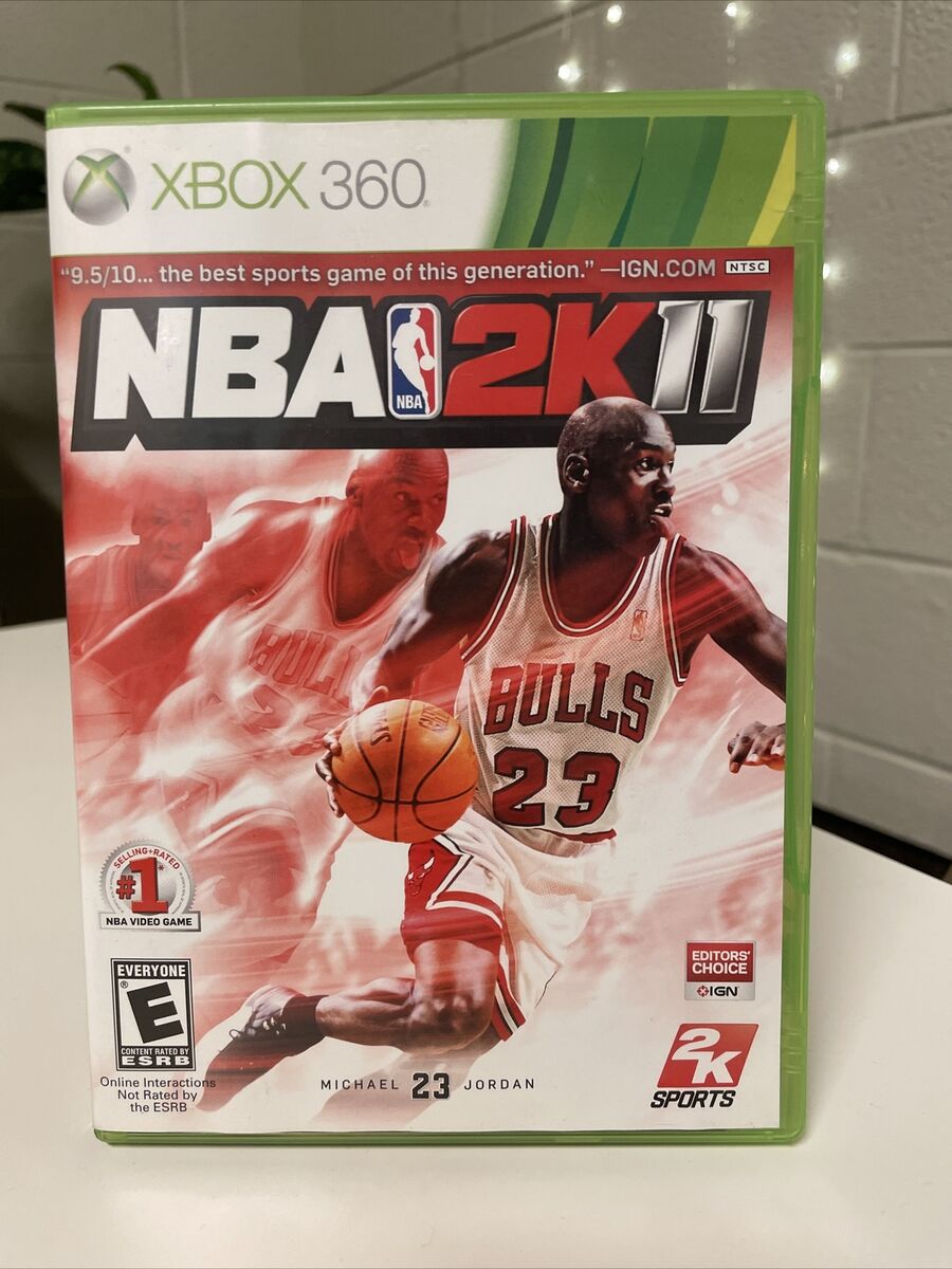 NBA 2K11 XBOX 360 Black Label (Jordan Cover) Good Condition NBA 2K11 XBOX 360 Black Label (Jordan Cover) Good Condition