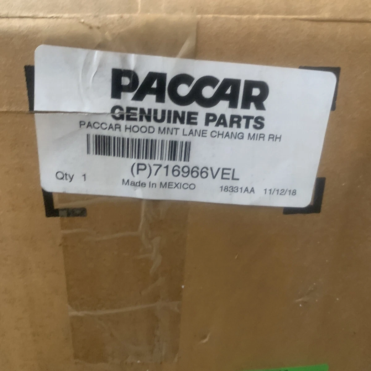 Cham Cal 716966VEL Open Road Mirror Convex Fender Rh | eBay 