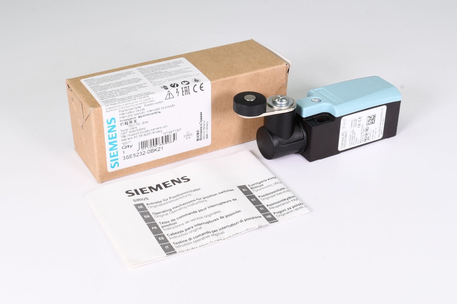 SIEMENS 3SE5232-0BK21, Position switch, E01