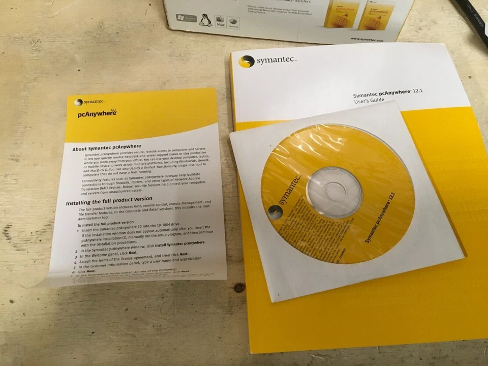 Symantec PCanywhere 12.1 remote access server 1 user - Image 2 of 4