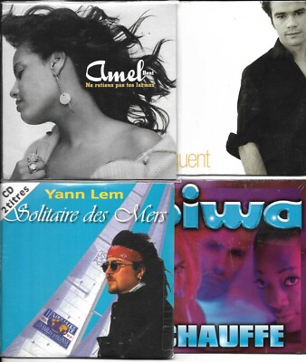 SET 8 SINGLES SEHR GUTER ZUSTAND NEU AMEL BENT/BIWA/YANN LEM/SIGNER/VILLAFRANCA/DIAZ/BRON/JAHO