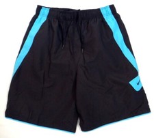 Nike Black Brief Lined Swim Trunks Boardshorts Board Shorts Men's NWT