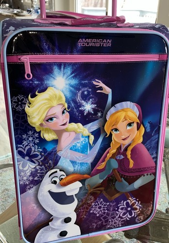 American Tourister Disney Frozen Kids rollend softside Tragekoffer Gepäck