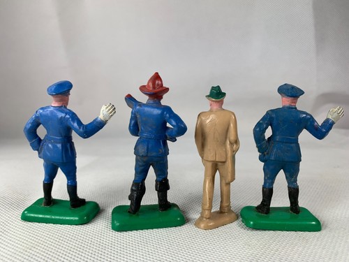 Beton 3 First Responders Police Firefighter Detective Org Paint 60M Hard Plastic - Picture 2 of 3