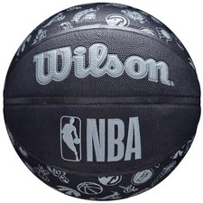 pelotas de baloncesto Unisex, Wilson NBA All Team Ball, negro
