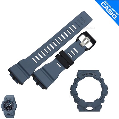 Genuine Watch Band&Bezel Casio G-Shock GBA-800UC-2A Matte Slate Blue