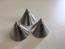 Iceni Audio Ltd High quality adjustable Isolation cones to fit Turntables etc