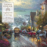 Thomas Kinkade - Lightposts For Living - 2018 Wall Calendar - Brand - 482862 Thomas Kinkade - Lightposts For Living - 2018 Wall Calendar - Brand - 482862
