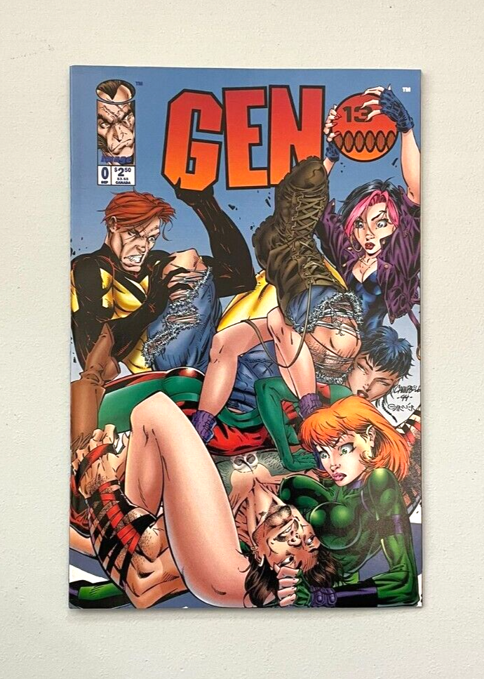 GEN13 VOL.2 #0 1995 CAMPBELL NEAR MINT IMAGE COMICS B-500 | eBay