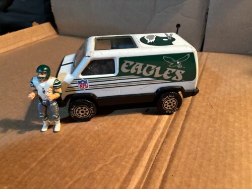 Mini Tonka / Play People: NFL Fan Van Eagles w/ Player Figure