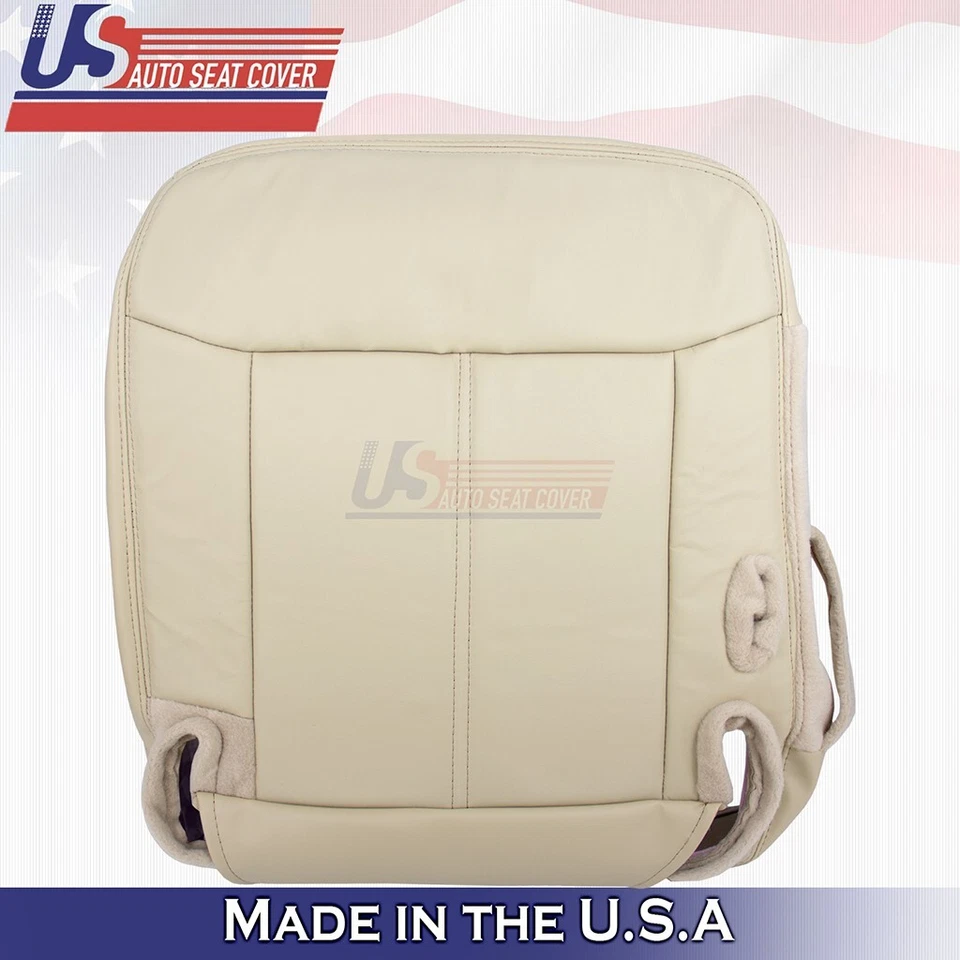 Lincoln Town Car 2007 2008 2009 2010 11 Fit parte superior inferior cubierta de cuero tostado Foto 2 de 4