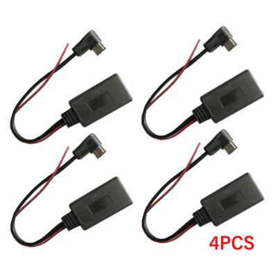4Pcs Bluetooth Adapter Cable for Pioneer Headunit Aux IP-BUS Wire Lead MA1938