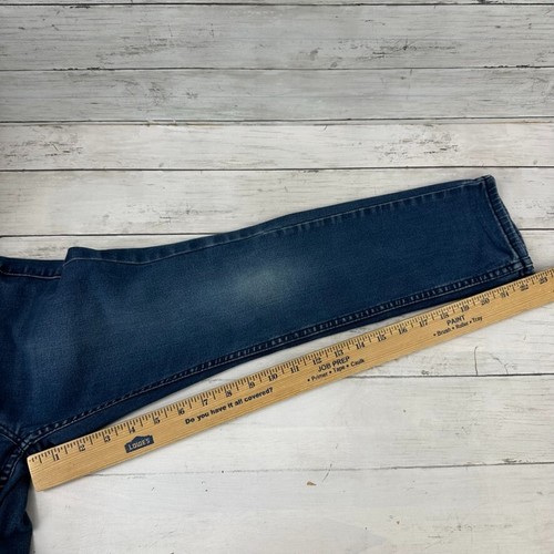 Levi's 511 Performance Slim Blue Jeans Boys Size 8 Reg 24x25 (measures 24x22.75) - Picture 10 of 11