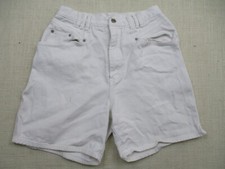 Bill Blass High Rise Mom Jean Shorts White - Size 12