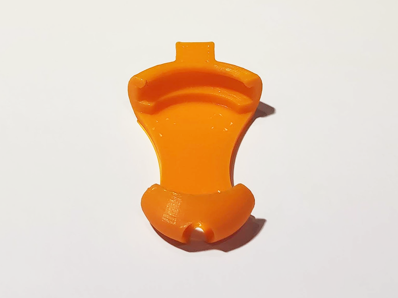 Stryd Foot Pod Clip Holder Orange UK