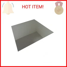 SUPREMETECH 12 x 12 x 0.04 Inch Acrylic See-Through Mirror, 30% Transparent