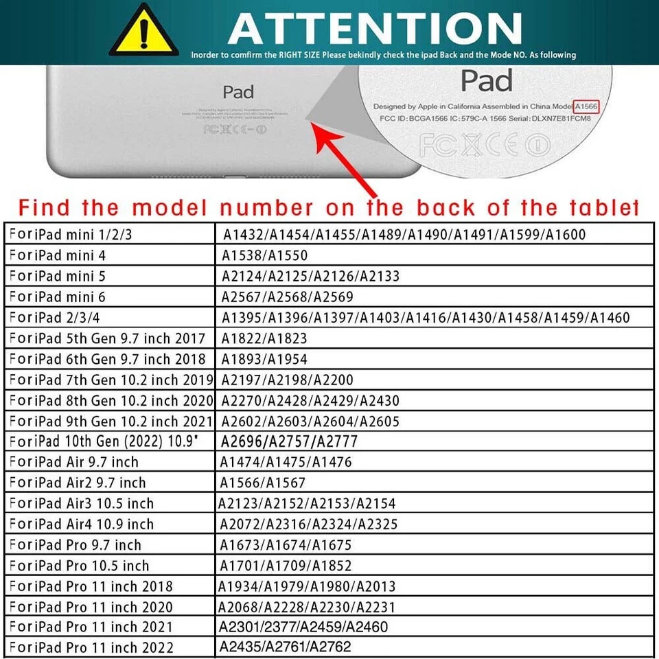 PU Leather Stand Cover Case For Apple iPad 10th Generation 2022 10.9'' +Pen - Image 3 of 4