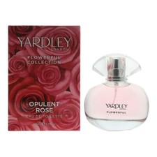 Yardley London Flowerful Collection Opulent Rose 50ml Eau De Toilette EDT Spray