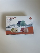 TOHIBEE Bath Toys, 3 Pack Cute Swimming Turtle Bath Toys For Toddlers 1-3, Wind