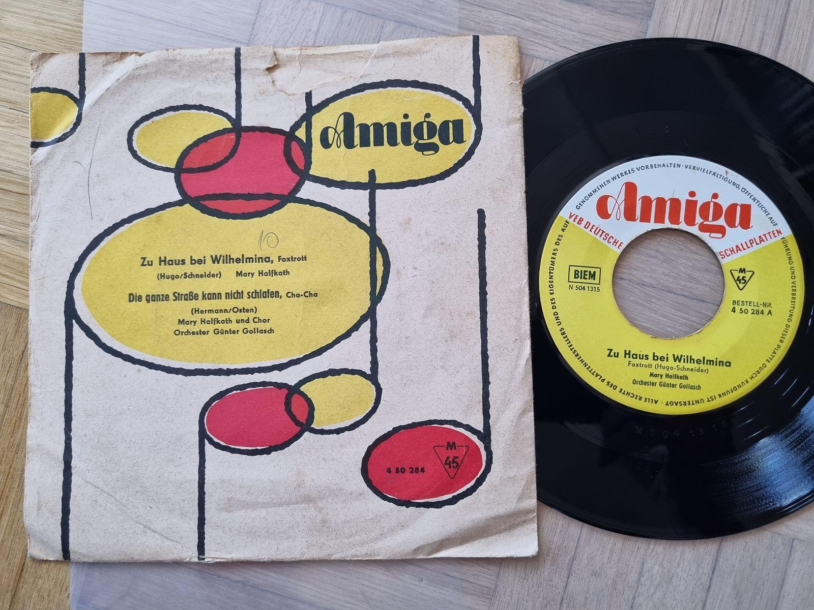 7"" Single Mary Halfkath - Zu Haus bei Wilhelmina Vinyl Amiga