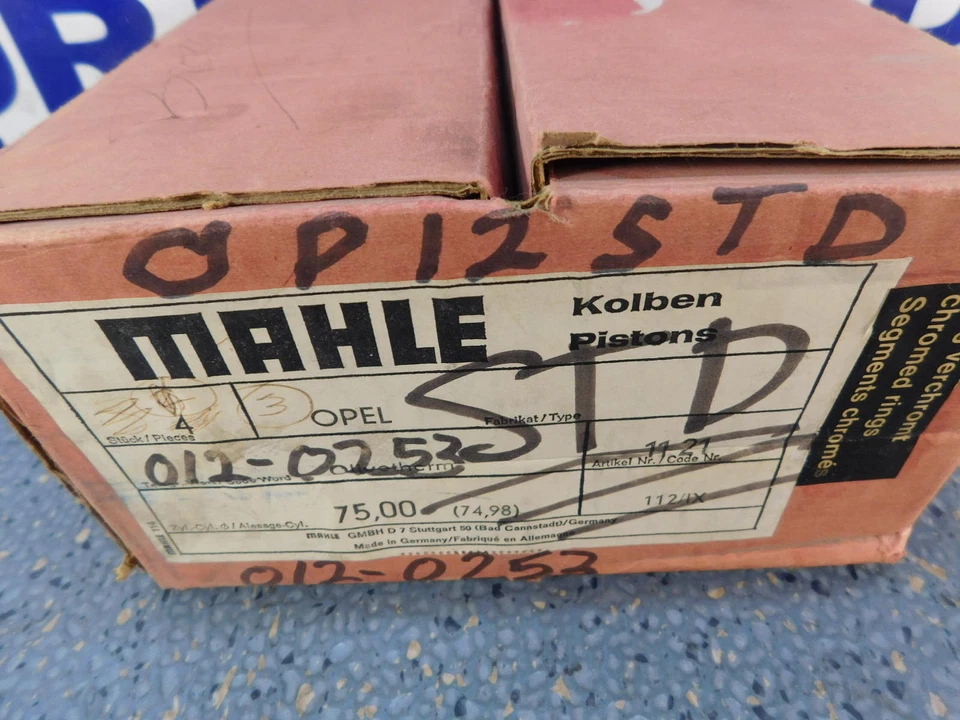 Opel Kadett 1100 1.1litre  Piston  Standard Size 75mm  1968-1971   Each - Image 4 of 4