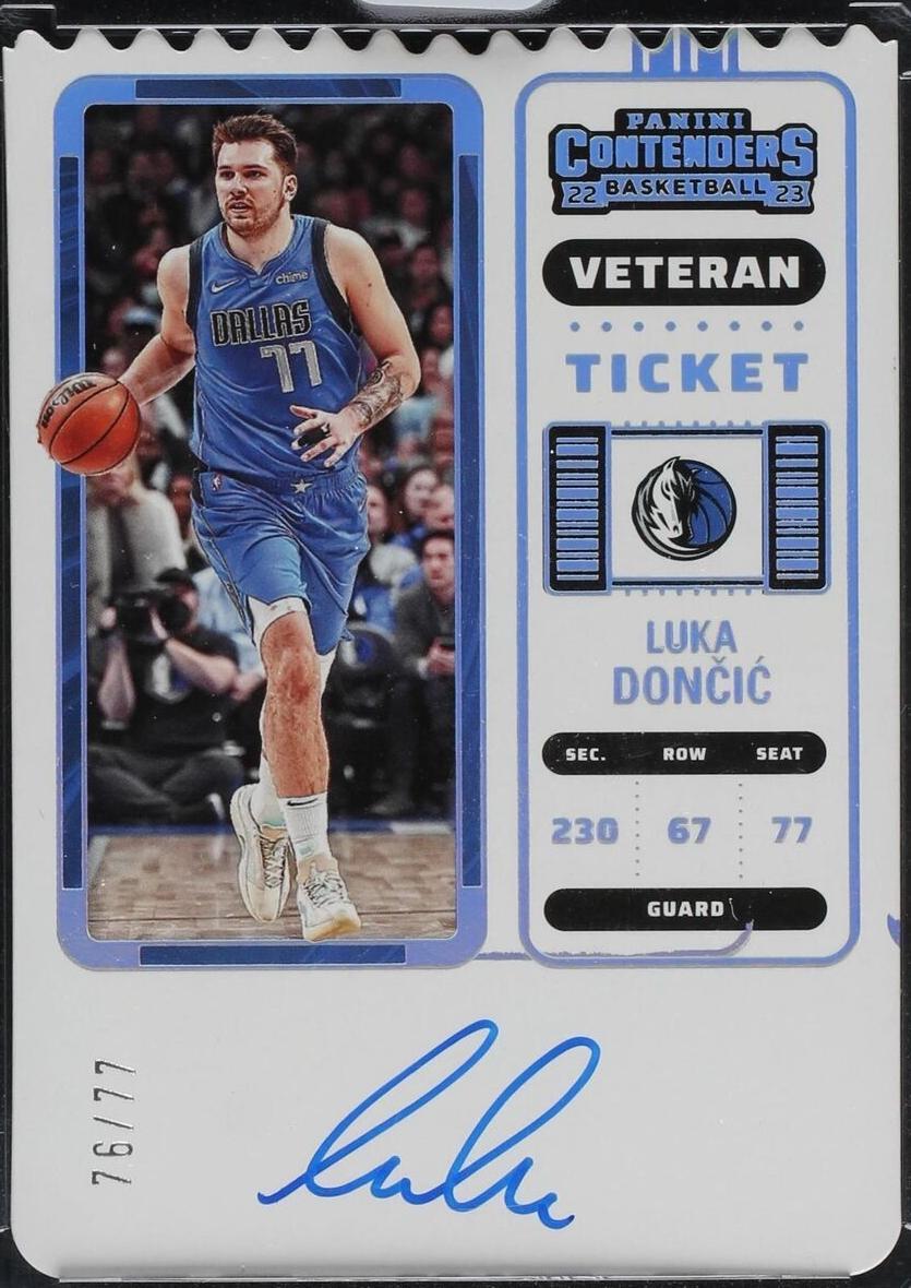 2023-24 Panini Contenders Optic - Luka Dončić #18 for sale | eBay
