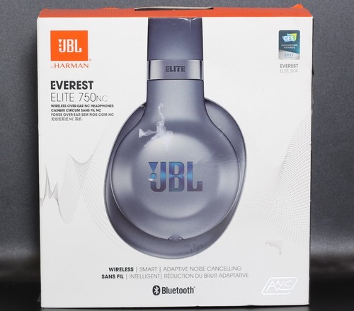 JBL Everest Elite 750nc Wireless Bluetooth Noise Cancelling Headphones Blue  M#5 50036337892 | eBay