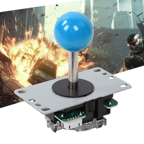 (Blue) USB Controller For PC For Arcade Fighting Game Single Joystick Set - Picture 5 of 10