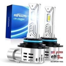 9012 Light Bulbs, Fanless IP68 Fog Light - 2 Pack  HIR2 sockets, 1:1 M4 9012