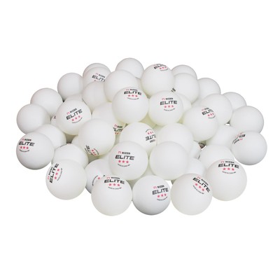 Elite White Ping Pong Balls - 3-Star Table Tennis Balls | High-Performance 40...