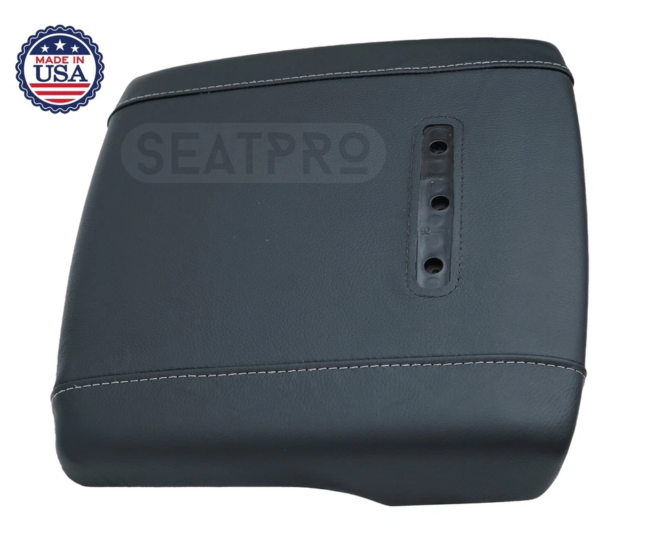 Cubierta de tapa de consola central negra para Dodge Ram 1500 Limited 2019 2020 2021 Foto 2 de 4