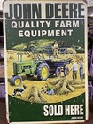 John Deere Quality Farm Equipment Sold Here Metal Sign 8x12 Inches — photo 2