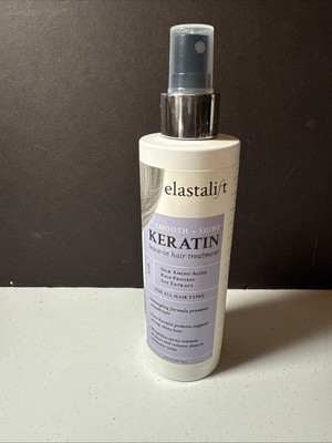 Elastalift ~ KERATIN SMOOTH + SHINE Leave-In HAIR TREATMENT Detangling Restoring