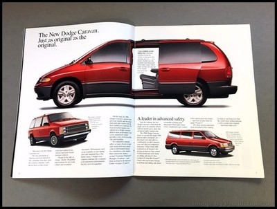 1996 Dodge Caravan and Grand Caravan Van Original 24-page Car