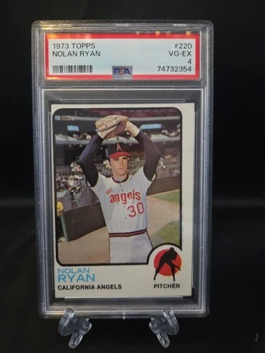 1973 Topps - Nolan Ryan #220 VINTAGE HALL OF FAME PSA 4 VG-EX